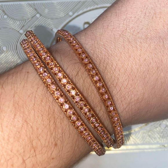 Betsey Johnson Bracelet Stack (3) - Picture 4 of 4